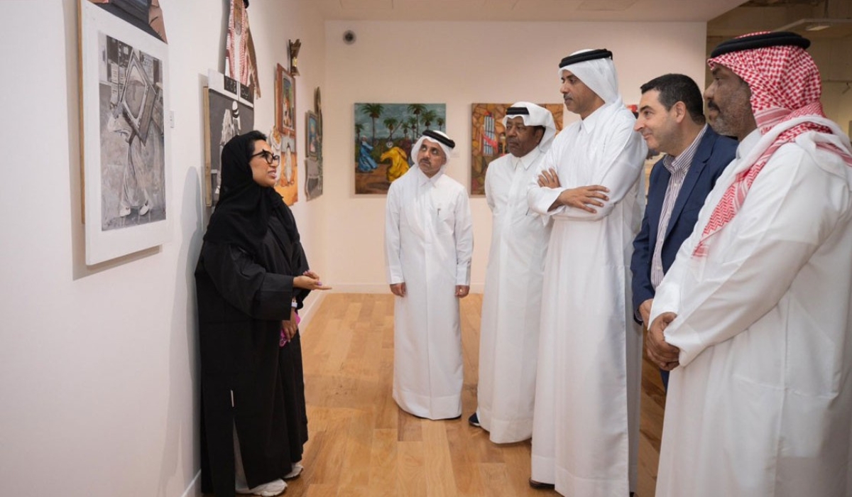 Katara Showcases Qatar University Student Talent in “Artistic Expressions” Exhibition